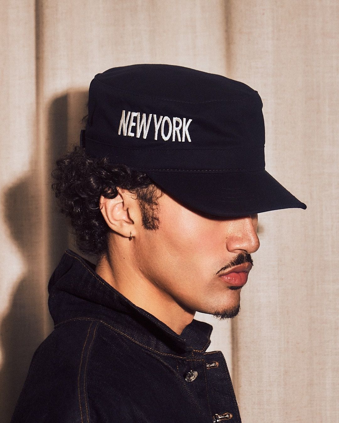 NY Yankees "Jet Black" Painter Hat