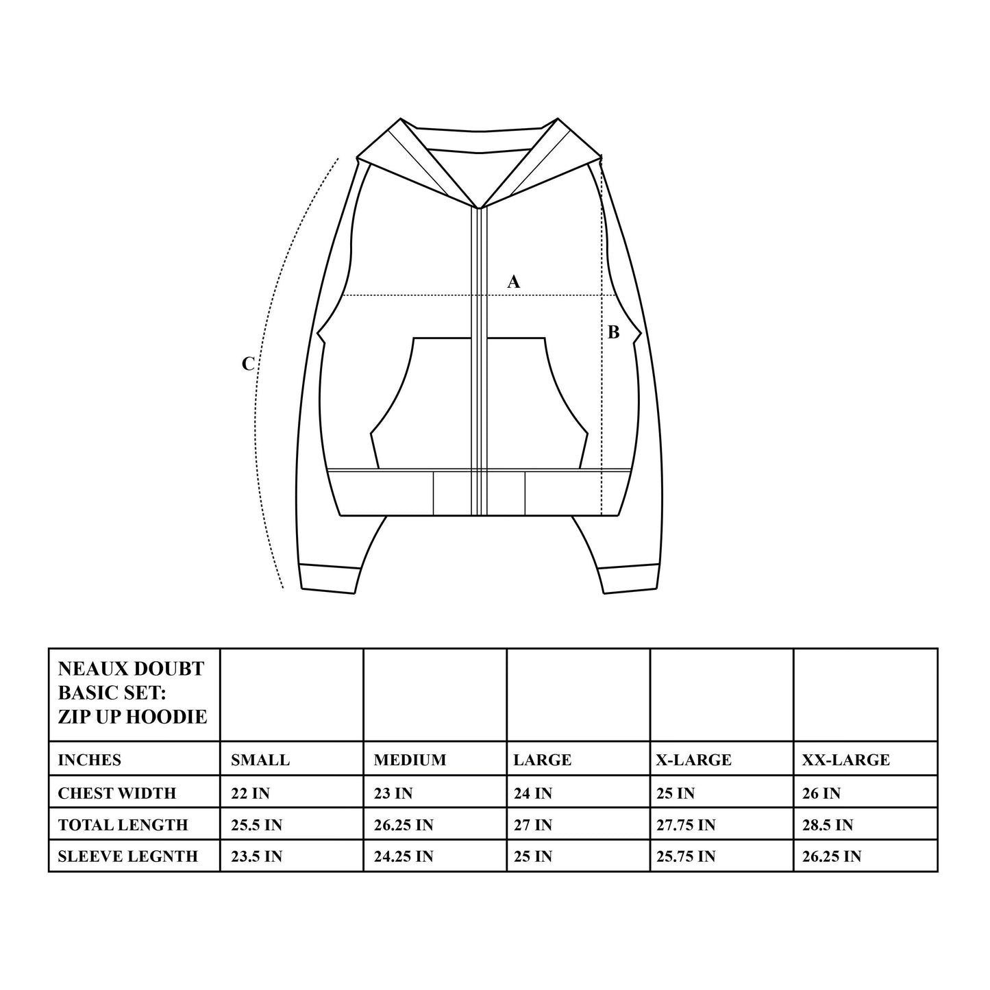 Blank Grey Zip Up