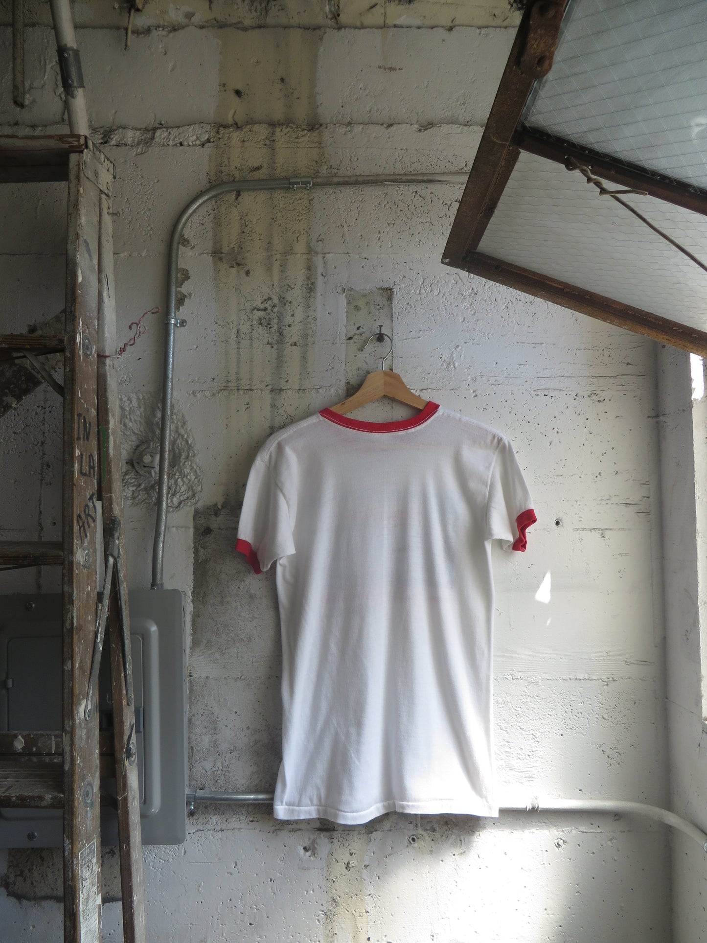 90's Congratulations America Single Stitch Ringer Tee