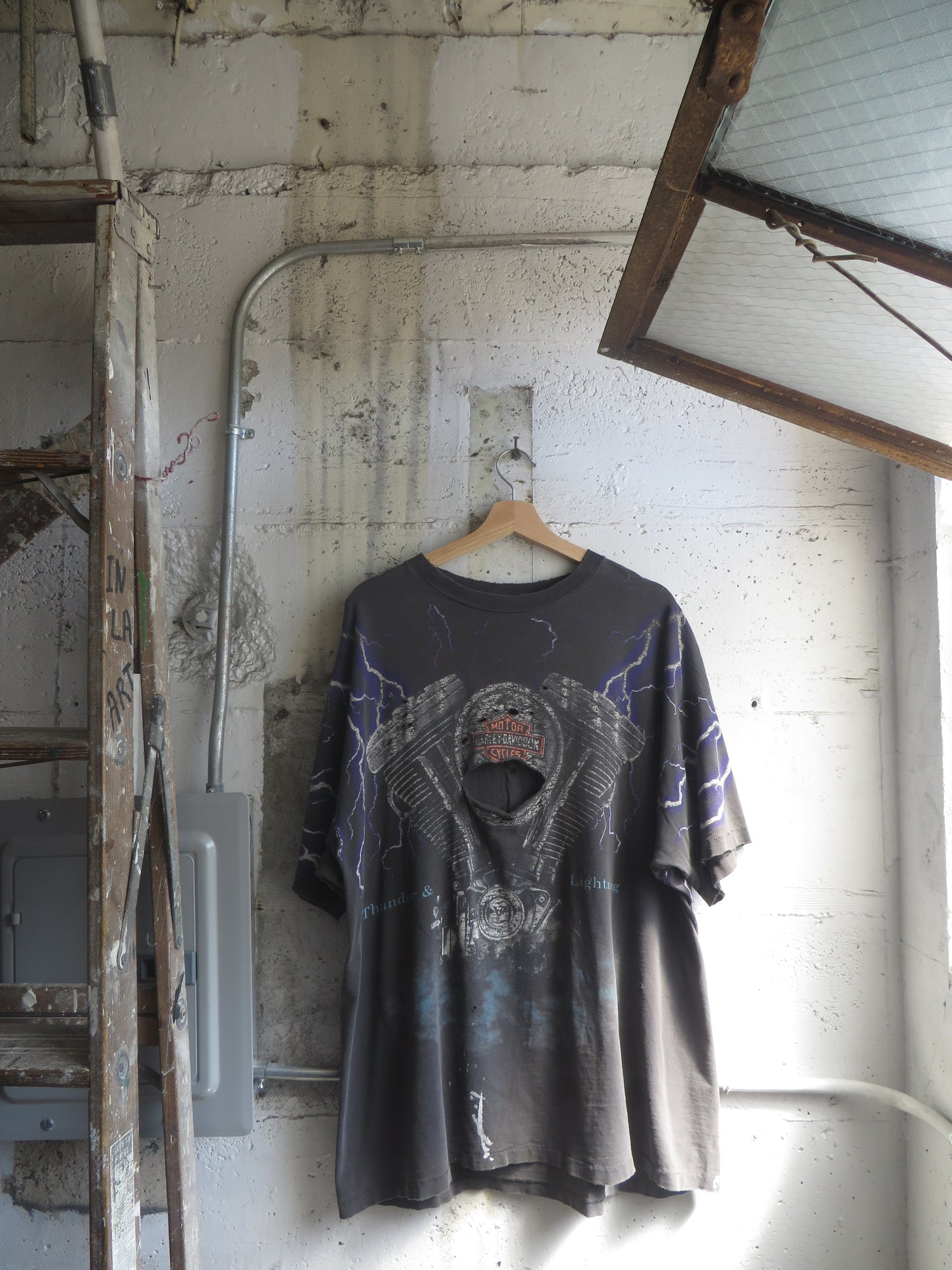90's Harley Davidson Trashed Single Stitch Tee