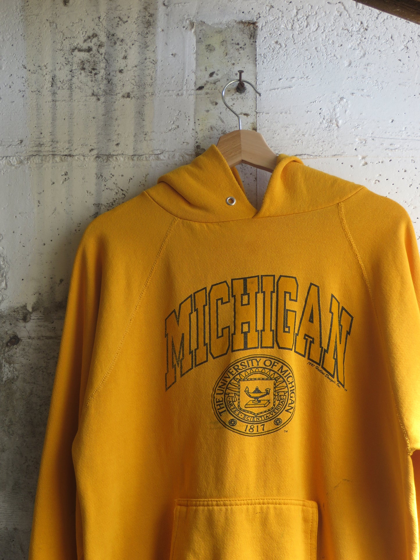 60's Michigan Athletic Hoodie