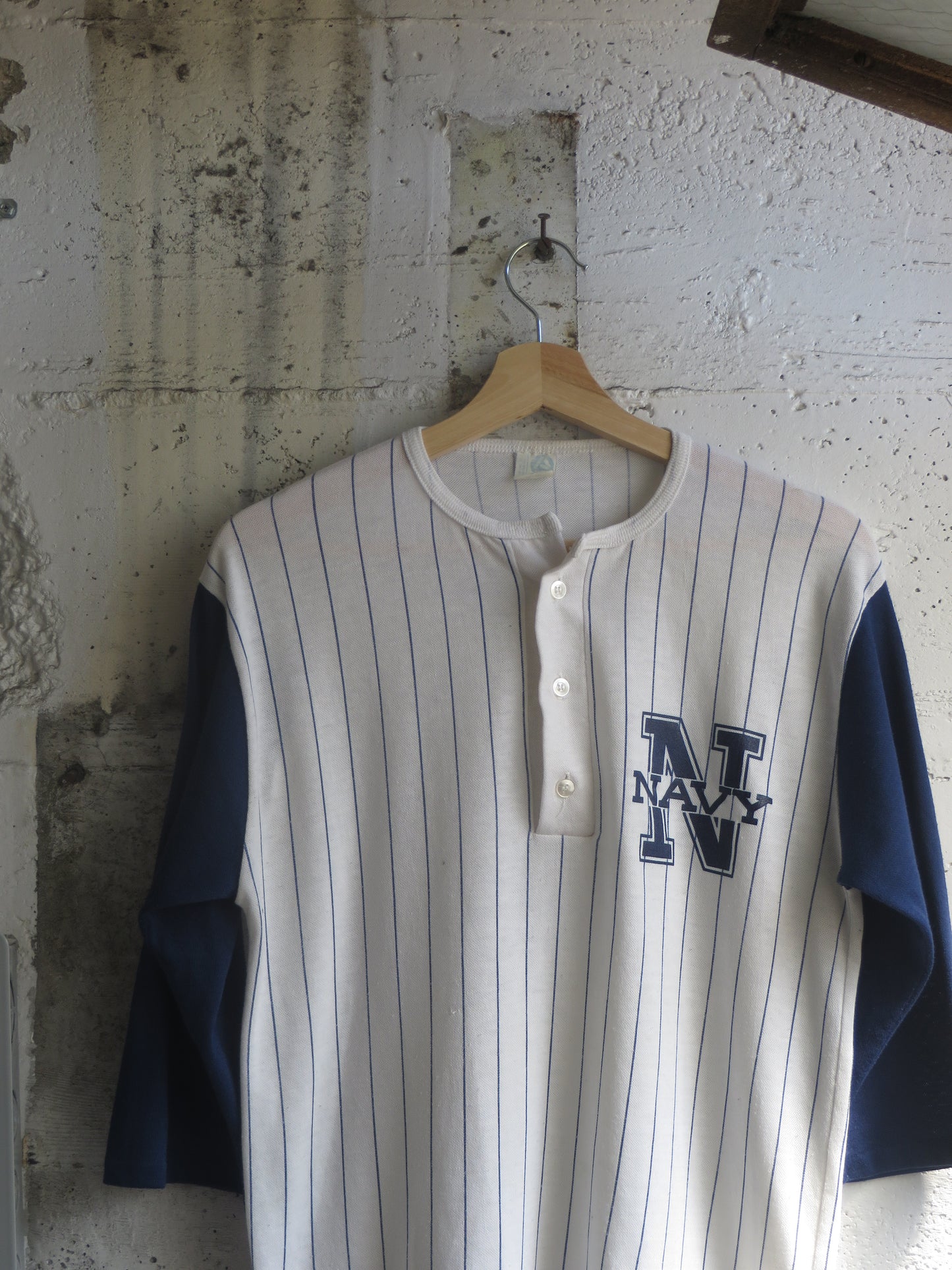70's Artex Navy Long Sleeve