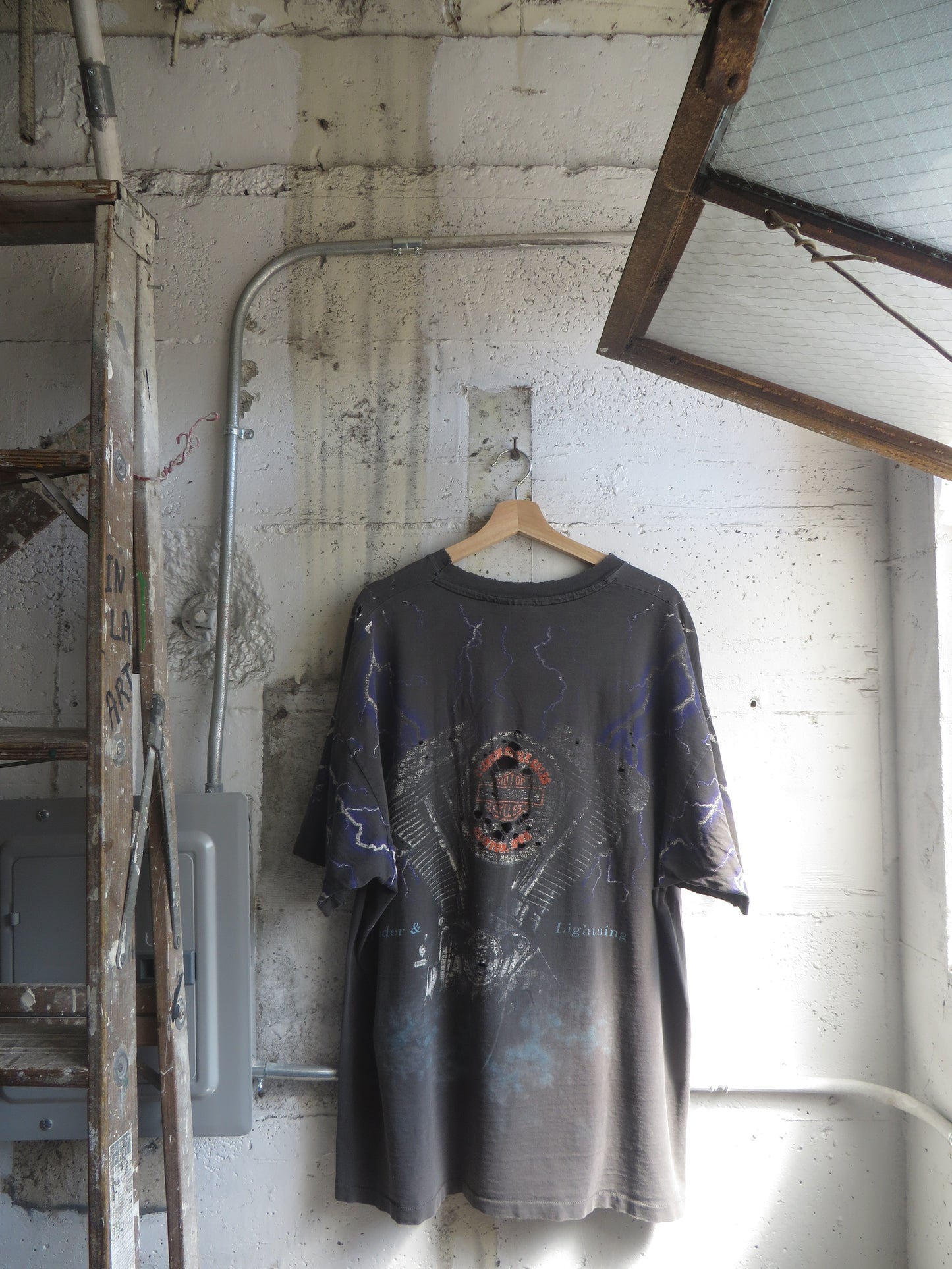 90's Harley Davidson Trashed Single Stitch Tee