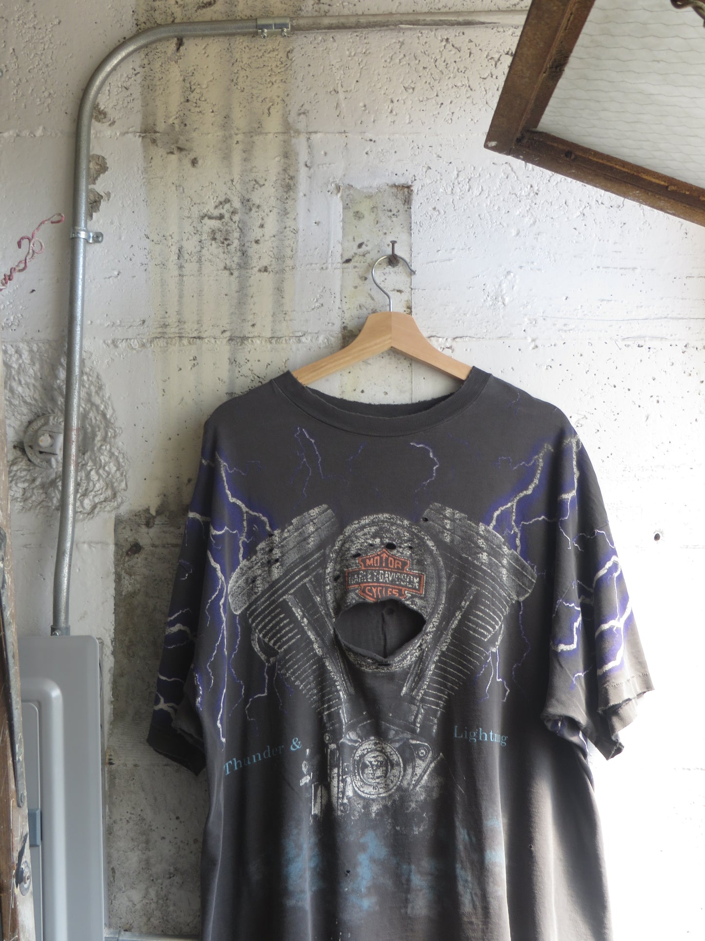 90's Harley Davidson Trashed Single Stitch Tee