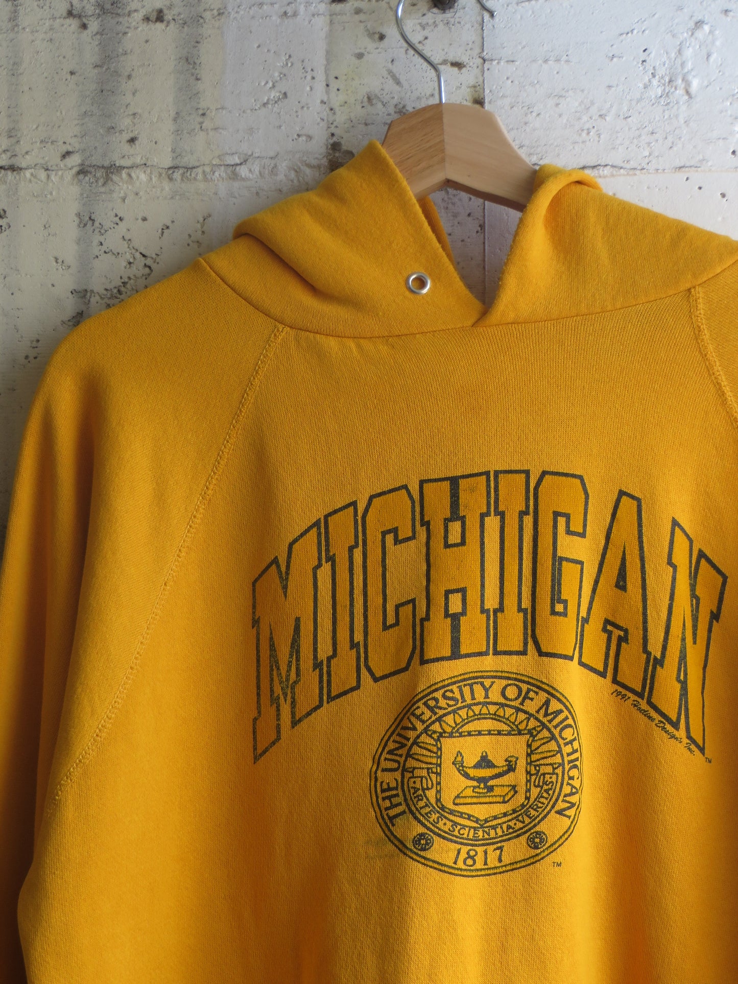 60's Michigan Athletic Hoodie