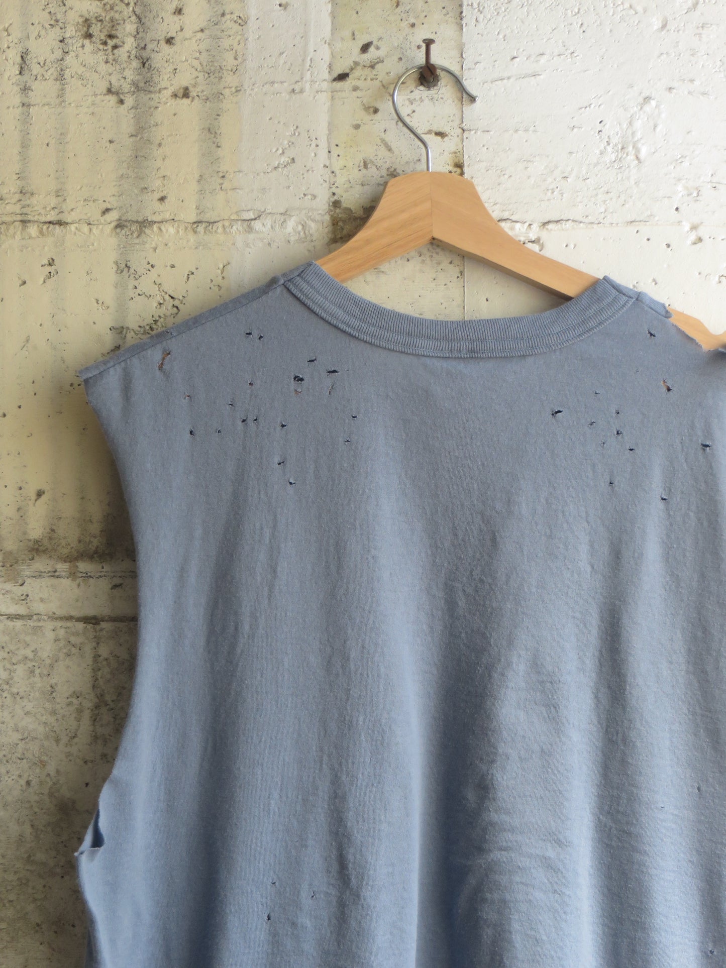 80's Fruit of the Loom Trashed Muscle Tee