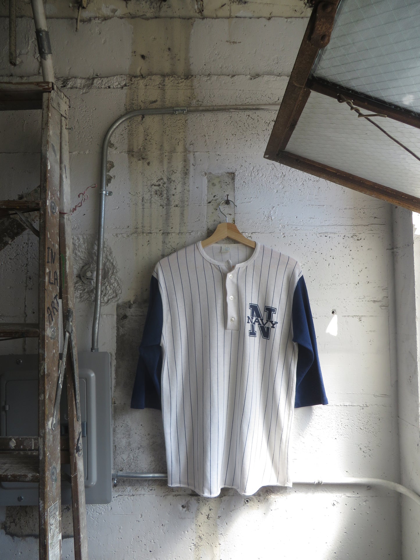 70's Artex Navy Long Sleeve