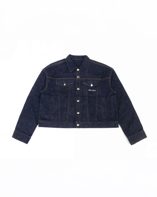 Raw Japanese Denim Jacket Indigo V1