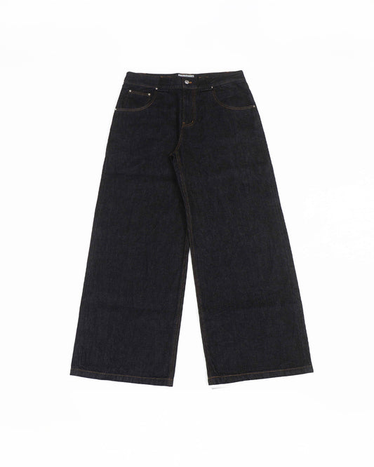 Raw Selvedge Japanese Denim Pants Black V1