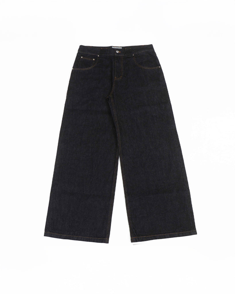 Raw Selvedge Japanese Denim Pants Black V1 – Neaux Doubt