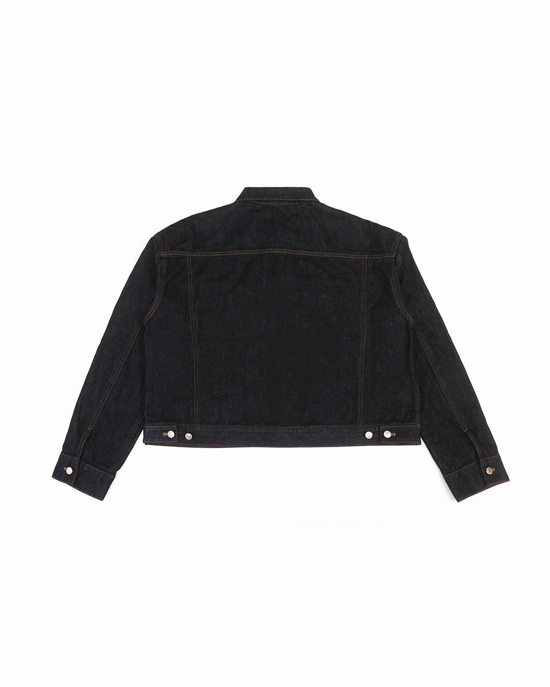 Raw Japanese Denim Jacket Black V1 – Neaux Doubt