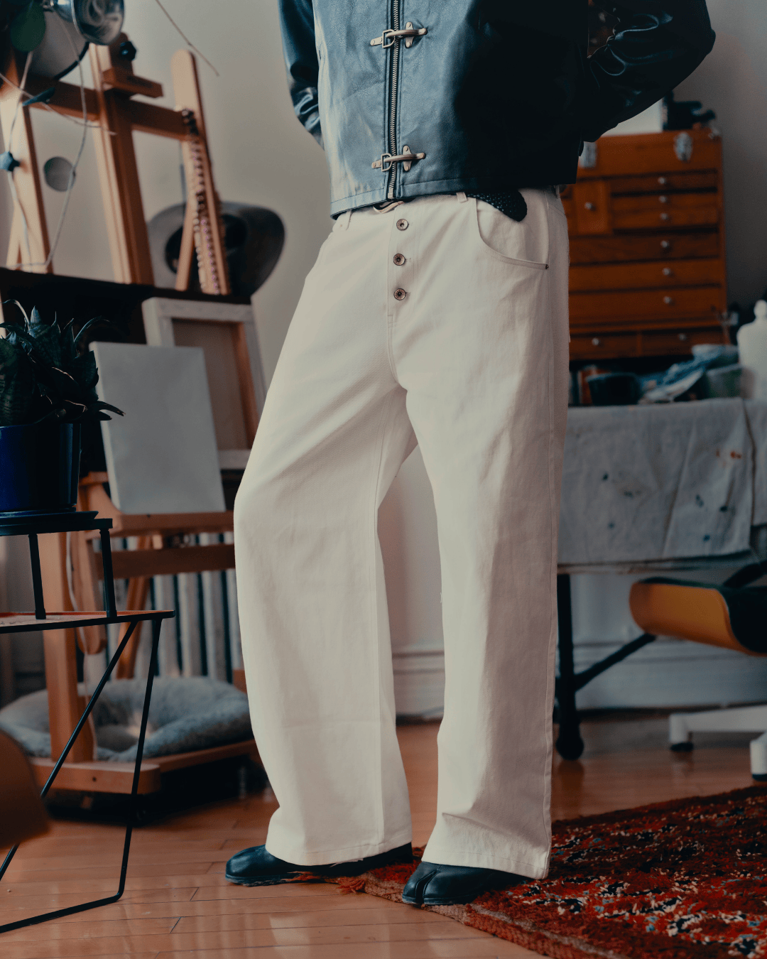 Off White "Carpenter" Denim Pants