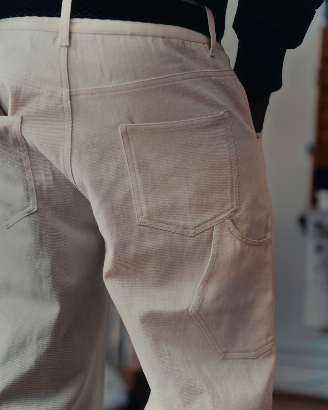 Off White "Carpenter" Denim Pants