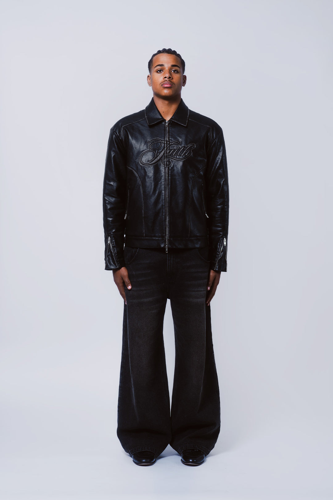 Faith Leather Jacket – Neaux Doubt