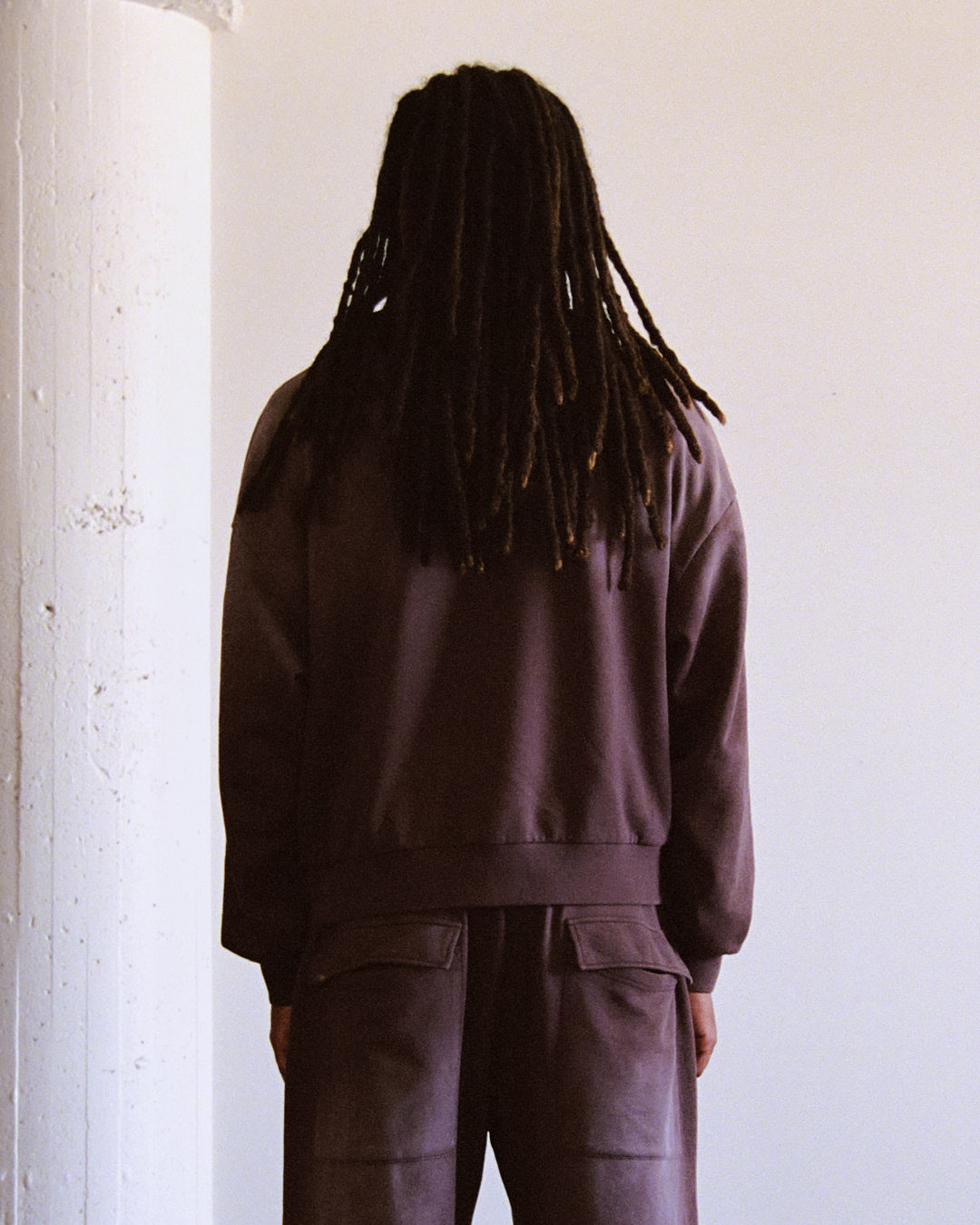 Brown Sun Faded Hoodie