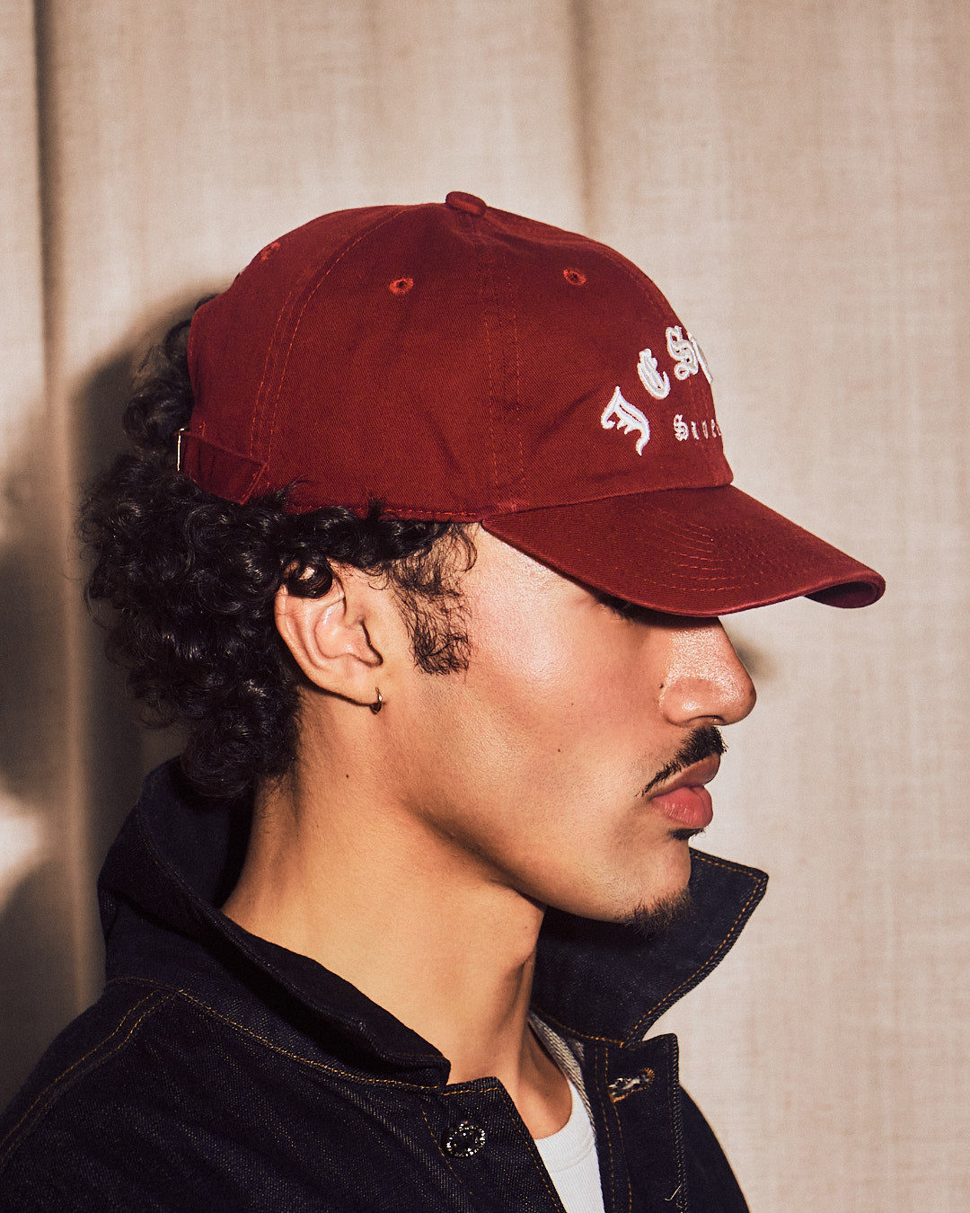 Jesus Saves Burgundy Dad Hat