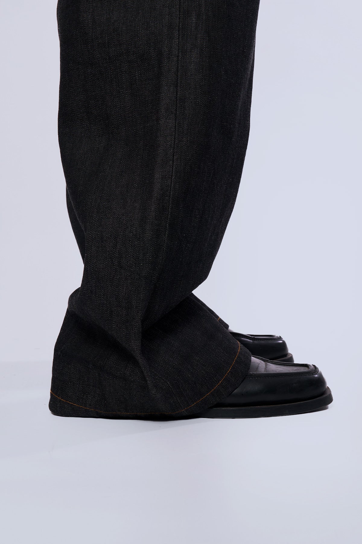 Raw Selvedge Japanese Denim Pants Black V1 – Neaux Doubt