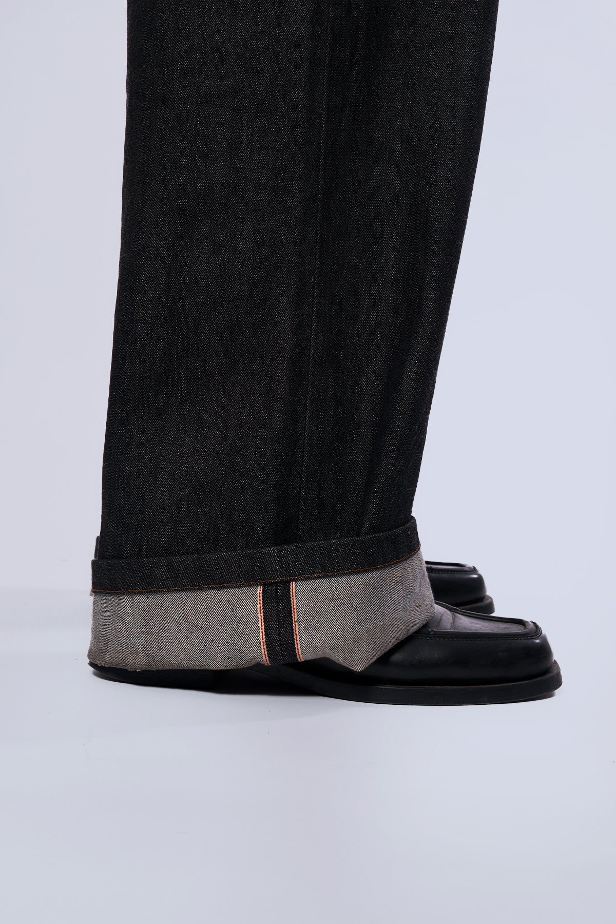 Raw Selvedge Japanese Denim Pants Black V1 – Neaux Doubt