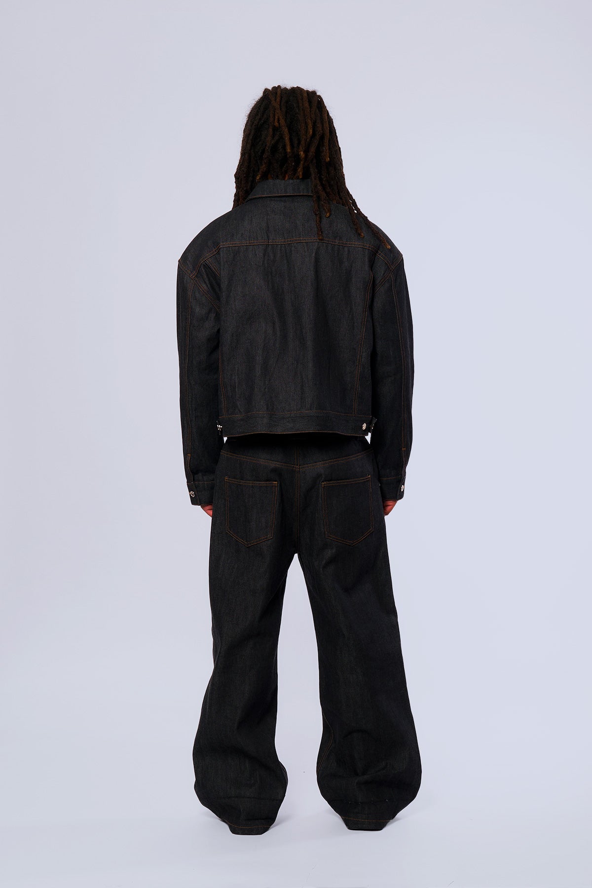 Raw Selvedge Japanese Denim Pants Black V1 – Neaux Doubt