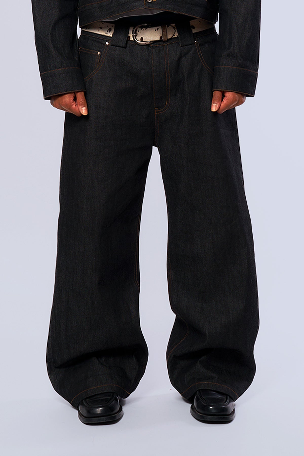 Raw Selvedge Japanese Denim Pants Black V1