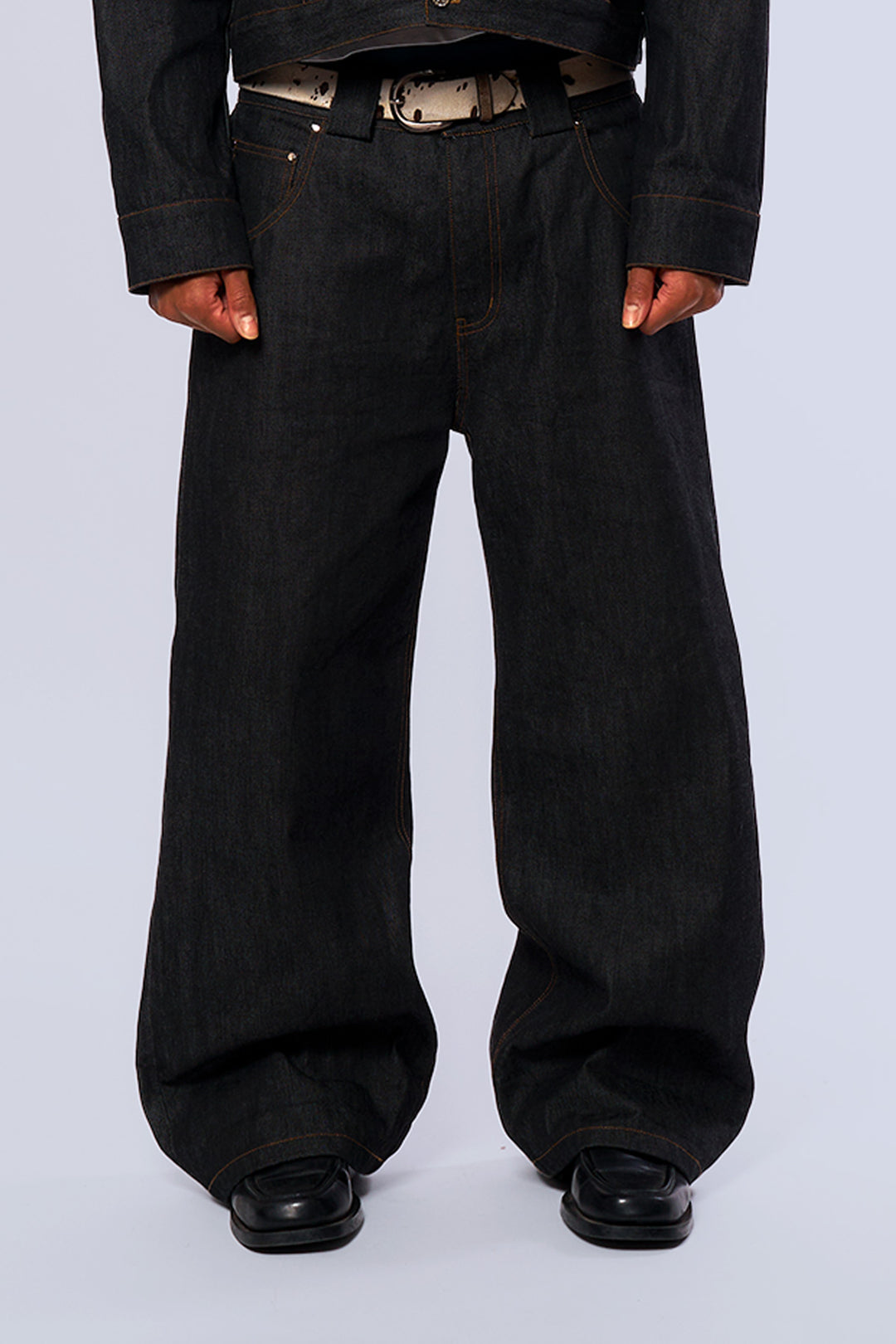 Raw Selvedge Japanese Denim Pants Black V1 – Neaux Doubt