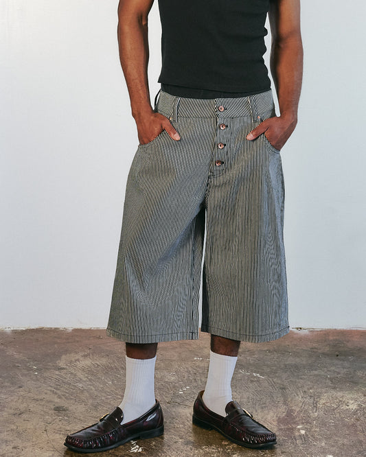 Hickory "Carpenter" Denim Shorts