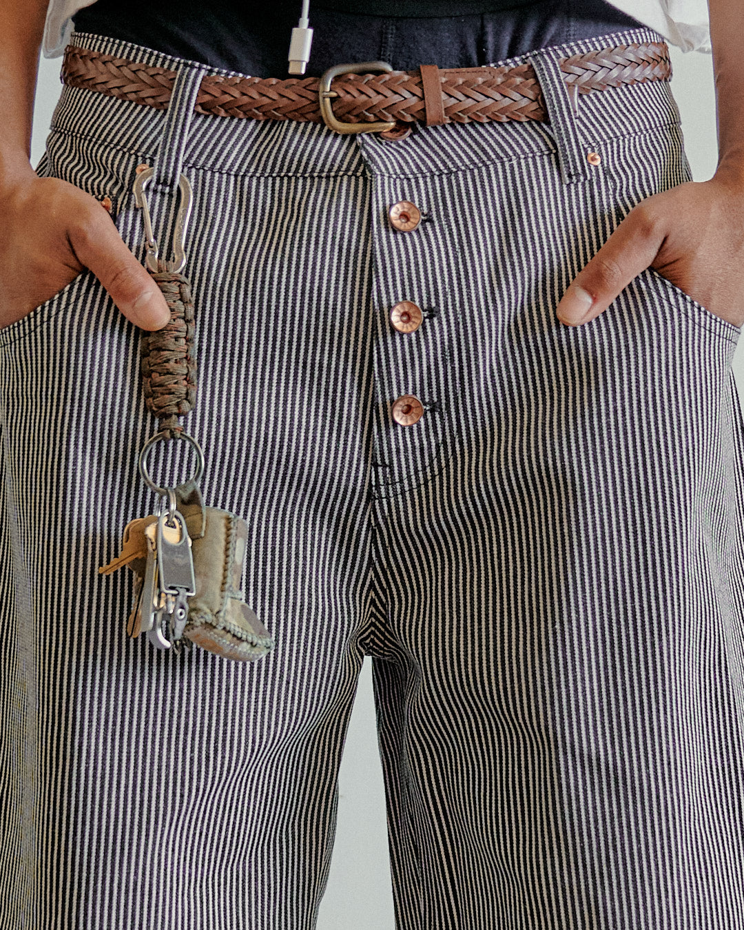 Hickory "Carpenter" Denim Shorts