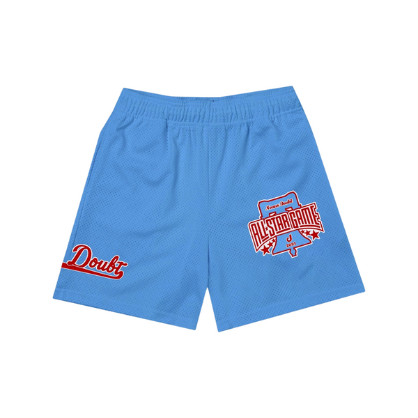 Philadelphia Phillies Mitchell & Ness Hyper Hoops Shorts - Light Blue