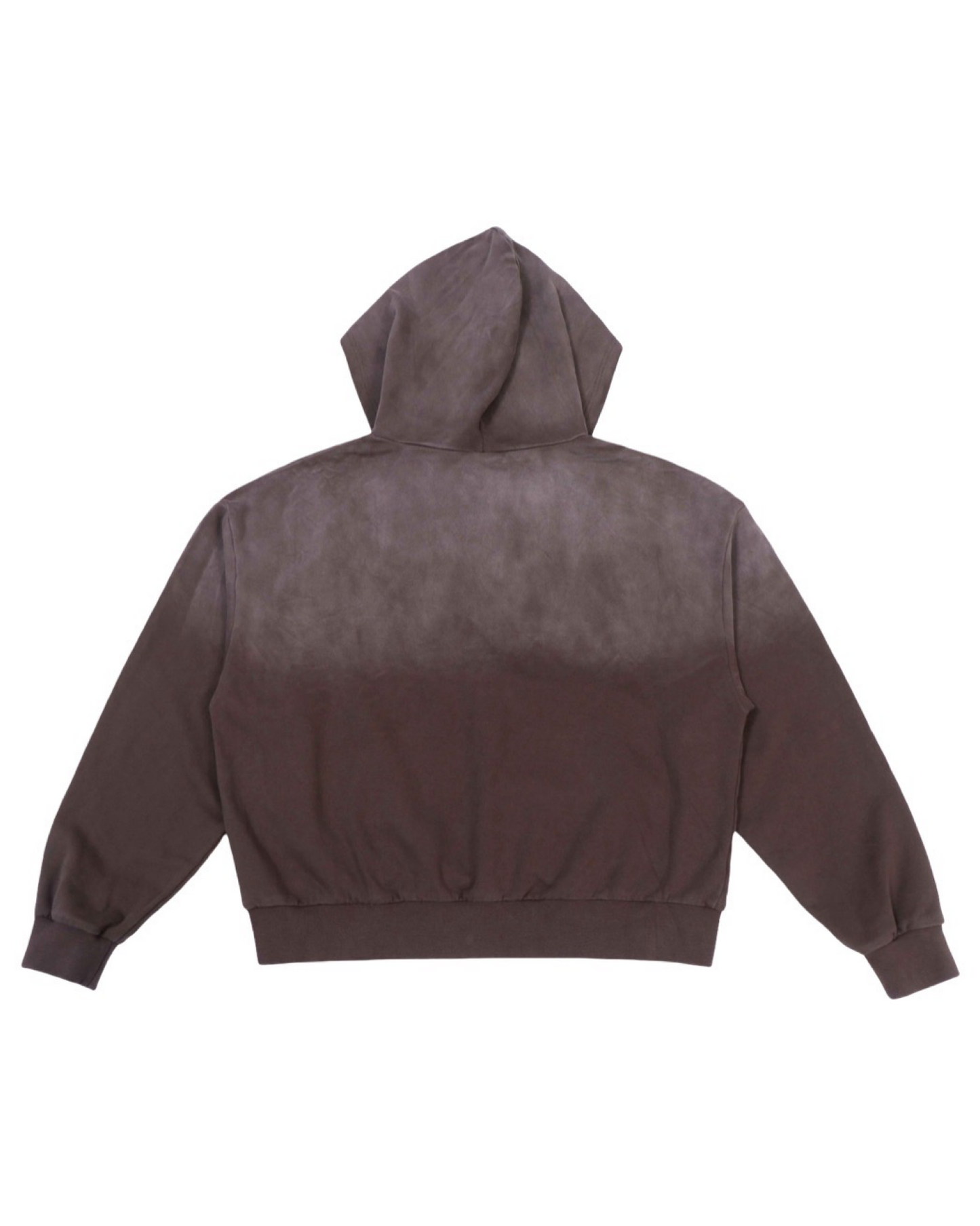 Brown Sun Faded Hoodie