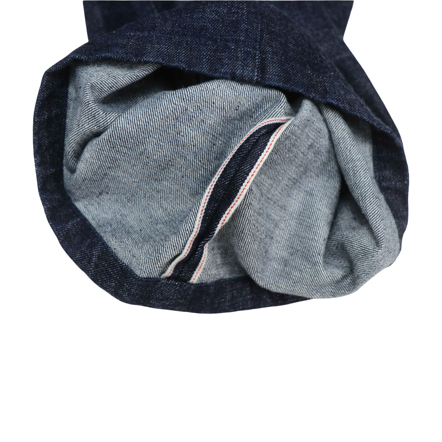 Pleated Raw Selvedge Japanese Denim Pants Indigo V3