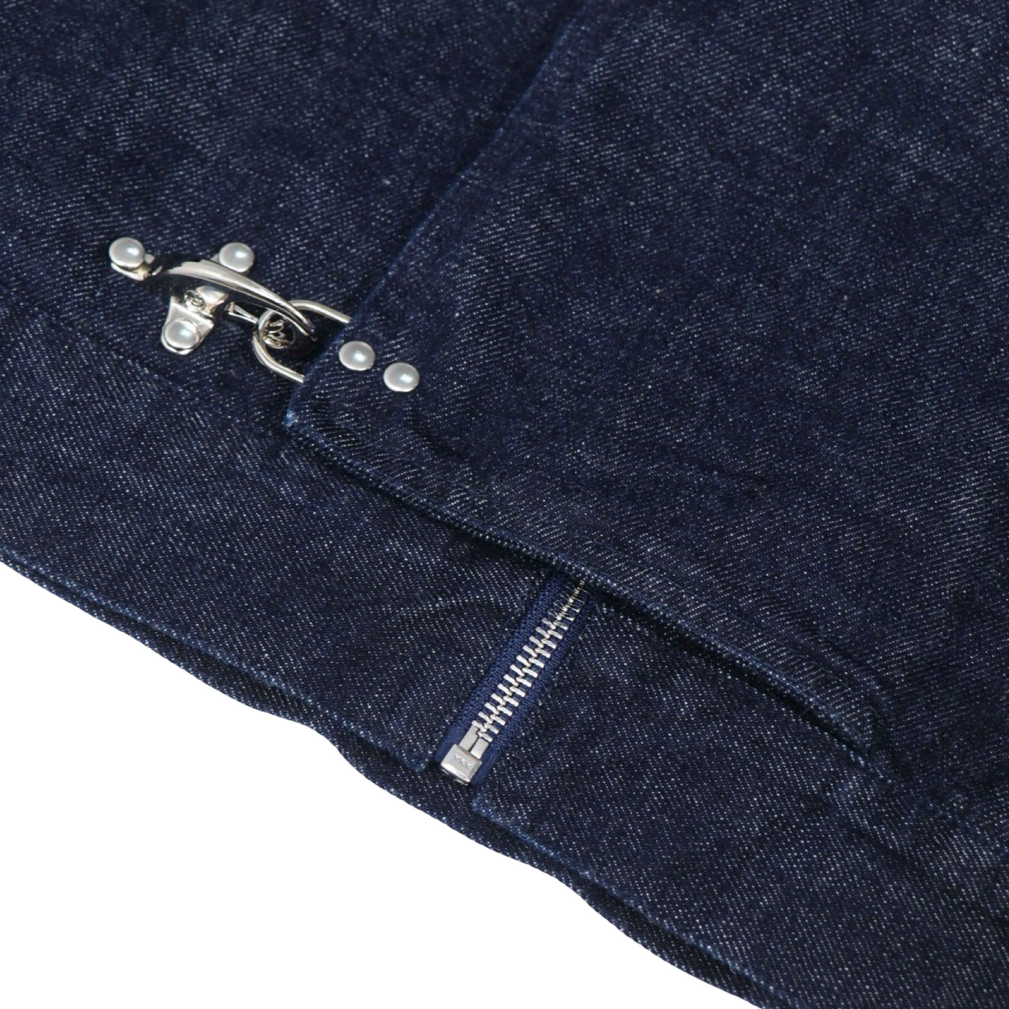 Raw Selvedge Japanese Fireman Clasp Denim Jacket Indigo V3
