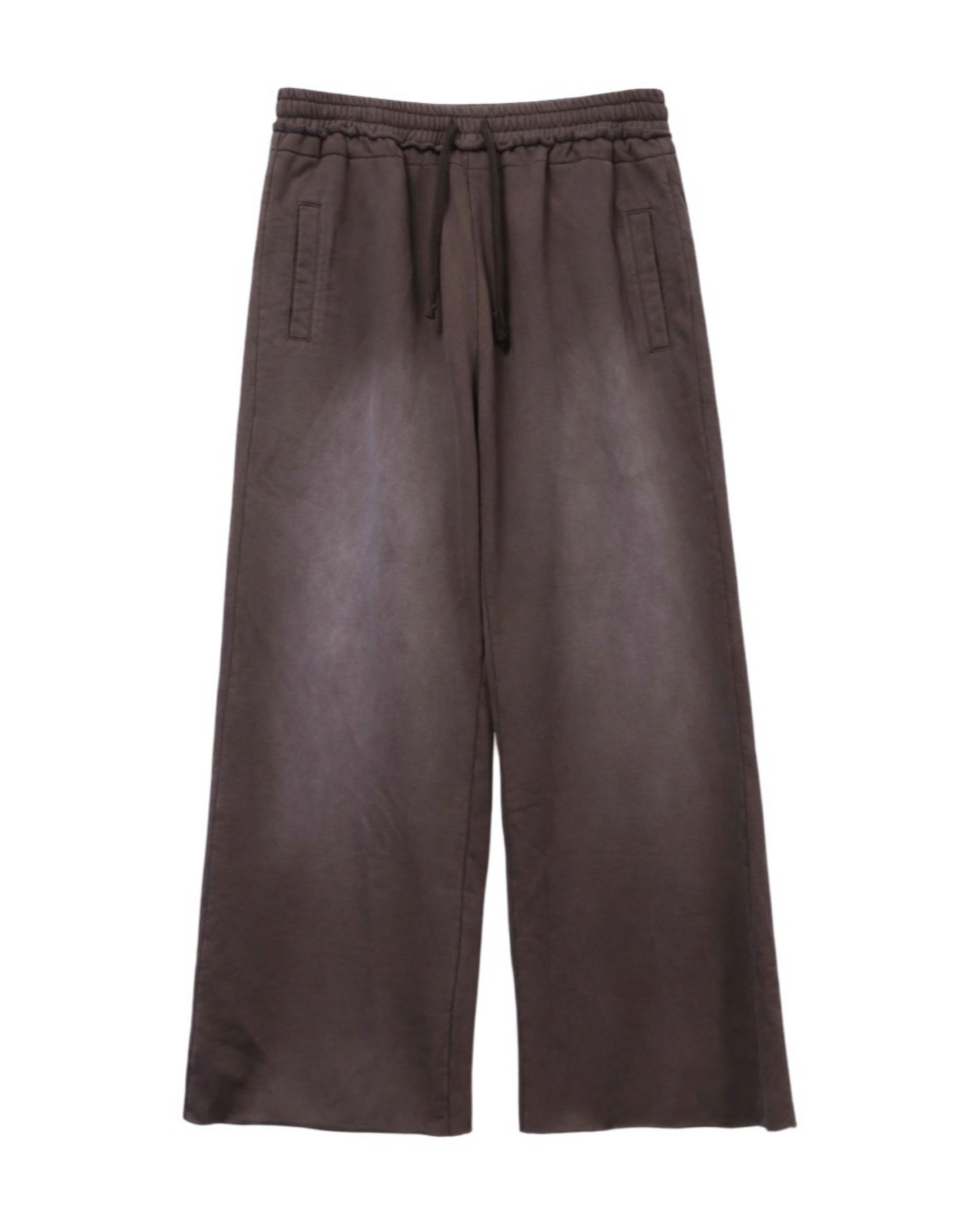 Brown Sun Faded Sweat Pants