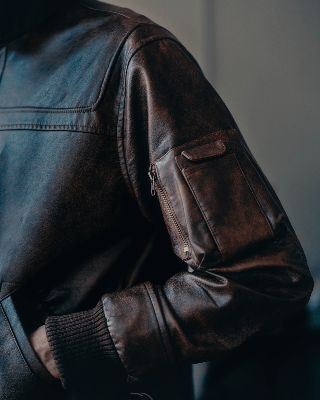 【BROWN】Fireman clasp blouson 9afa3c76-3669-4572-9822-